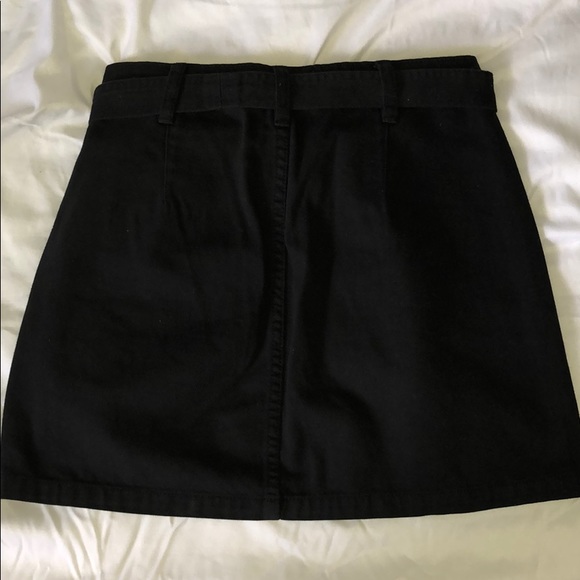 PacSun Black Denim Skirt - Picture 2 of 4